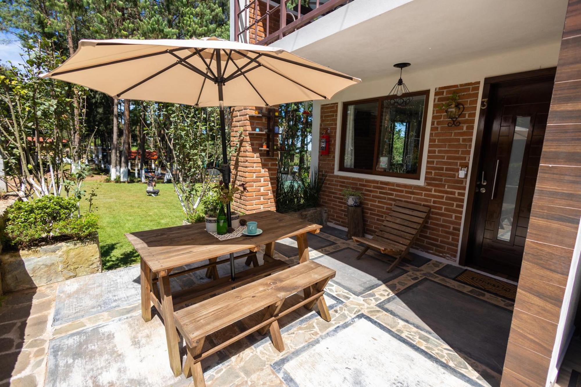 El Descanso Casa-Hotel Zacatlan. Eksteriør bilde